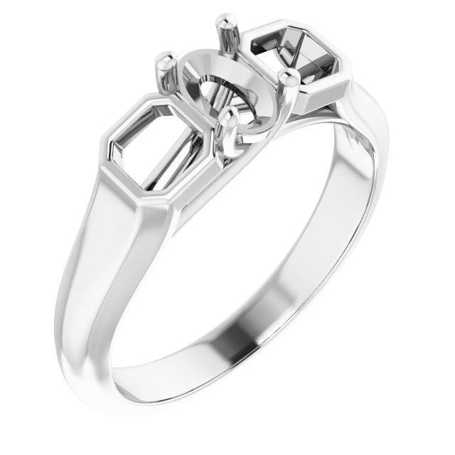 Three-Stone Engagement Ring