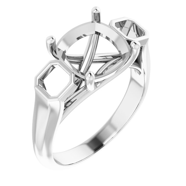 Three-Stone Engagement Ring