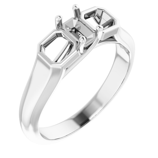 Three-Stone Engagement Ring