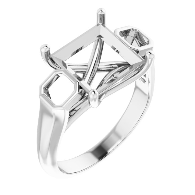 Three-Stone Engagement Ring