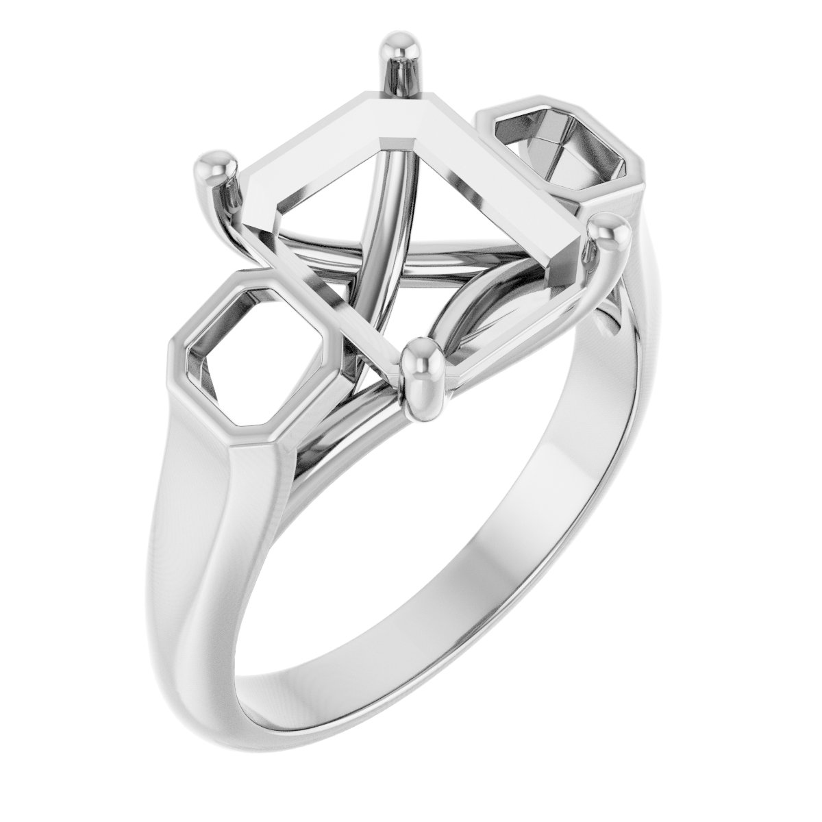 Three-Stone Engagement Ring