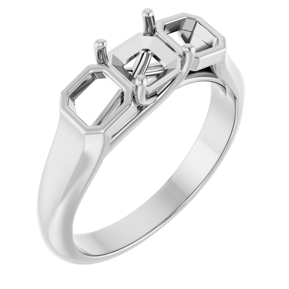 Three-Stone Engagement Ring