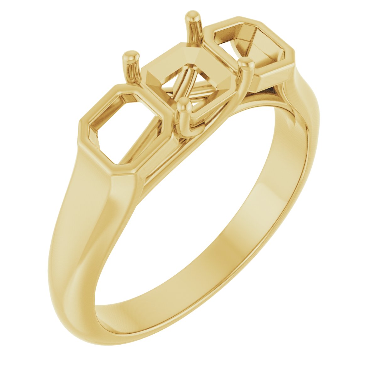 Three-Stone Engagement Ring
