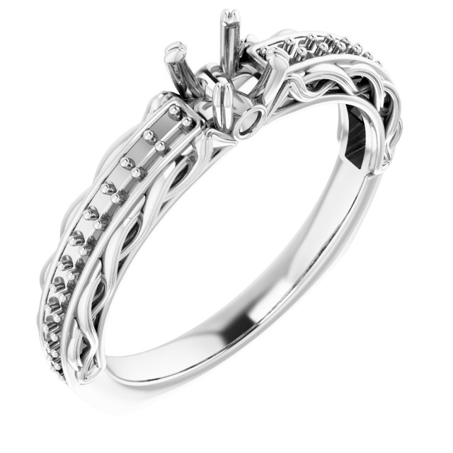 14k White Gold