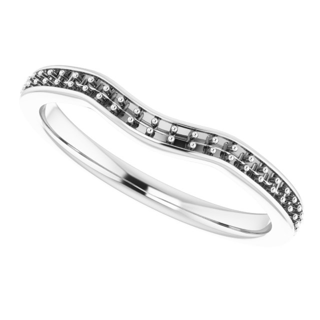Band Mounting for 6 mm Asscher Ring view 5
