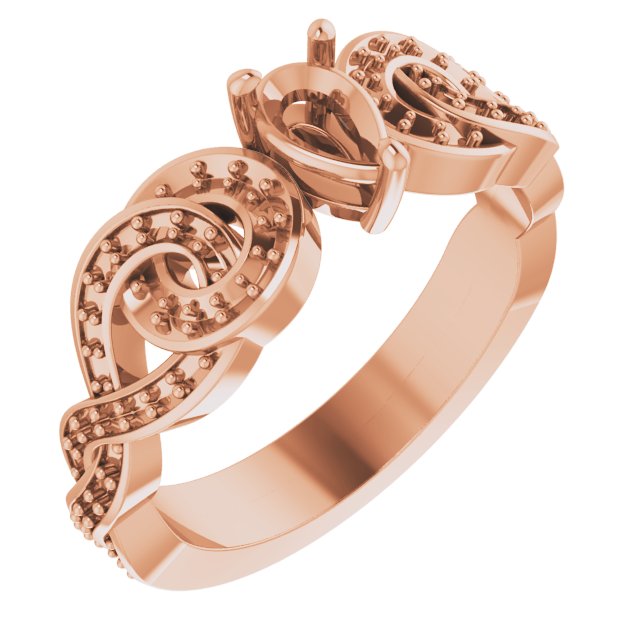 14k Rose Gold