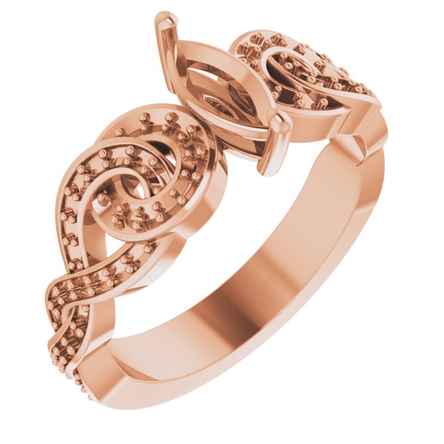 14k Rose Gold