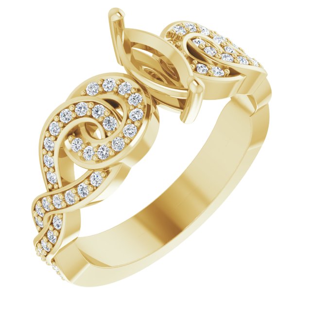 14k Yellow Gold