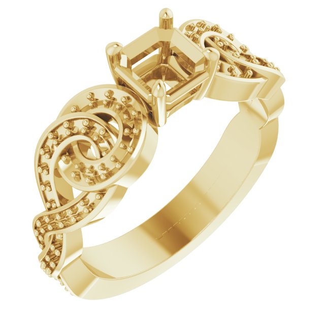 14k Yellow Gold