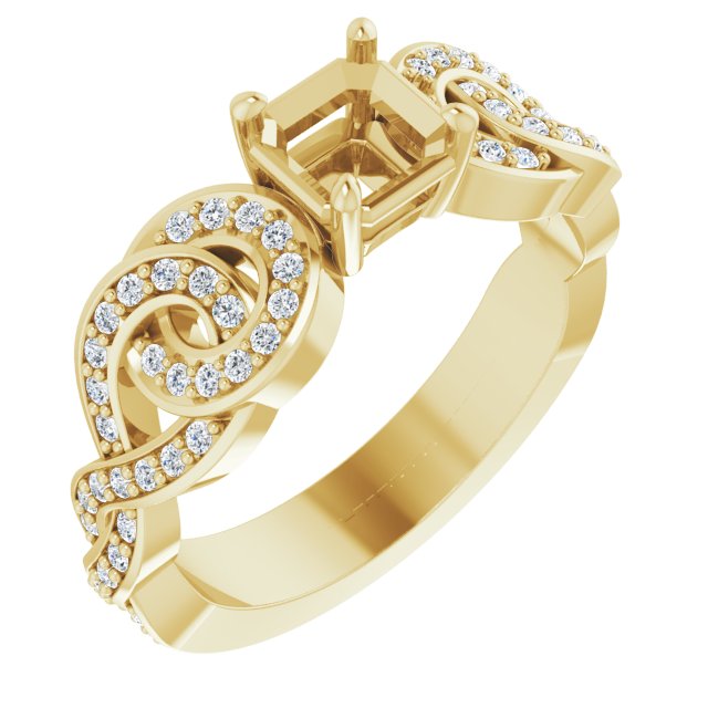 14k Yellow Gold