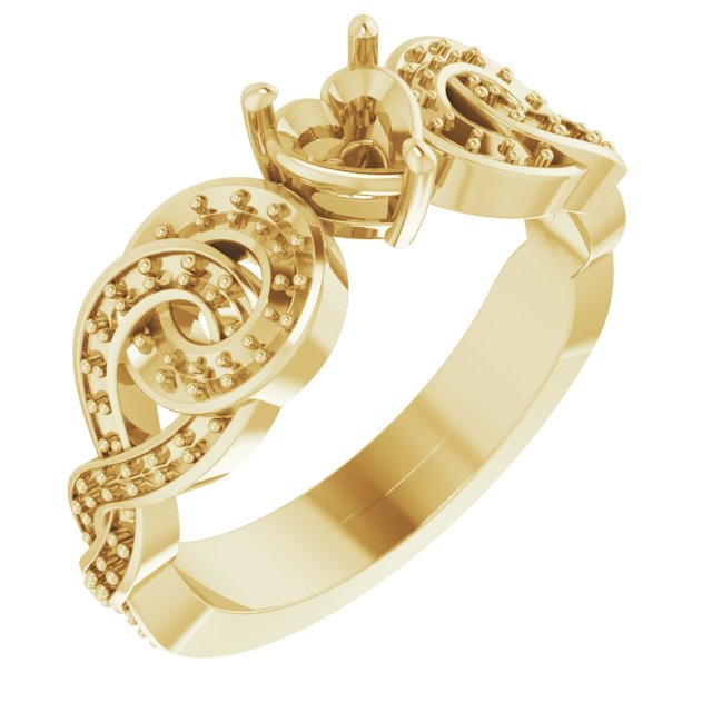 14k Yellow Gold