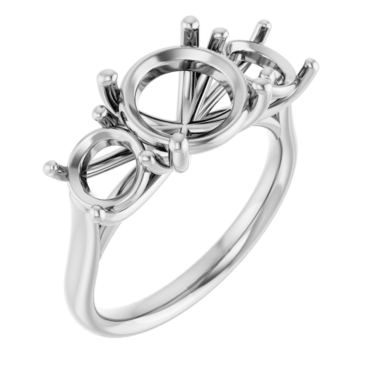 Three-Stone Engagement Ring