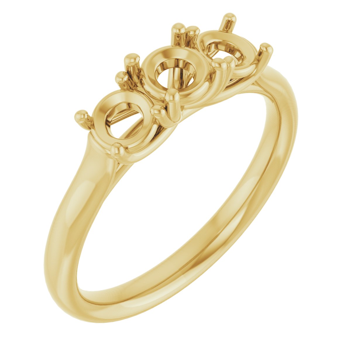 Three-Stone Engagement Ring