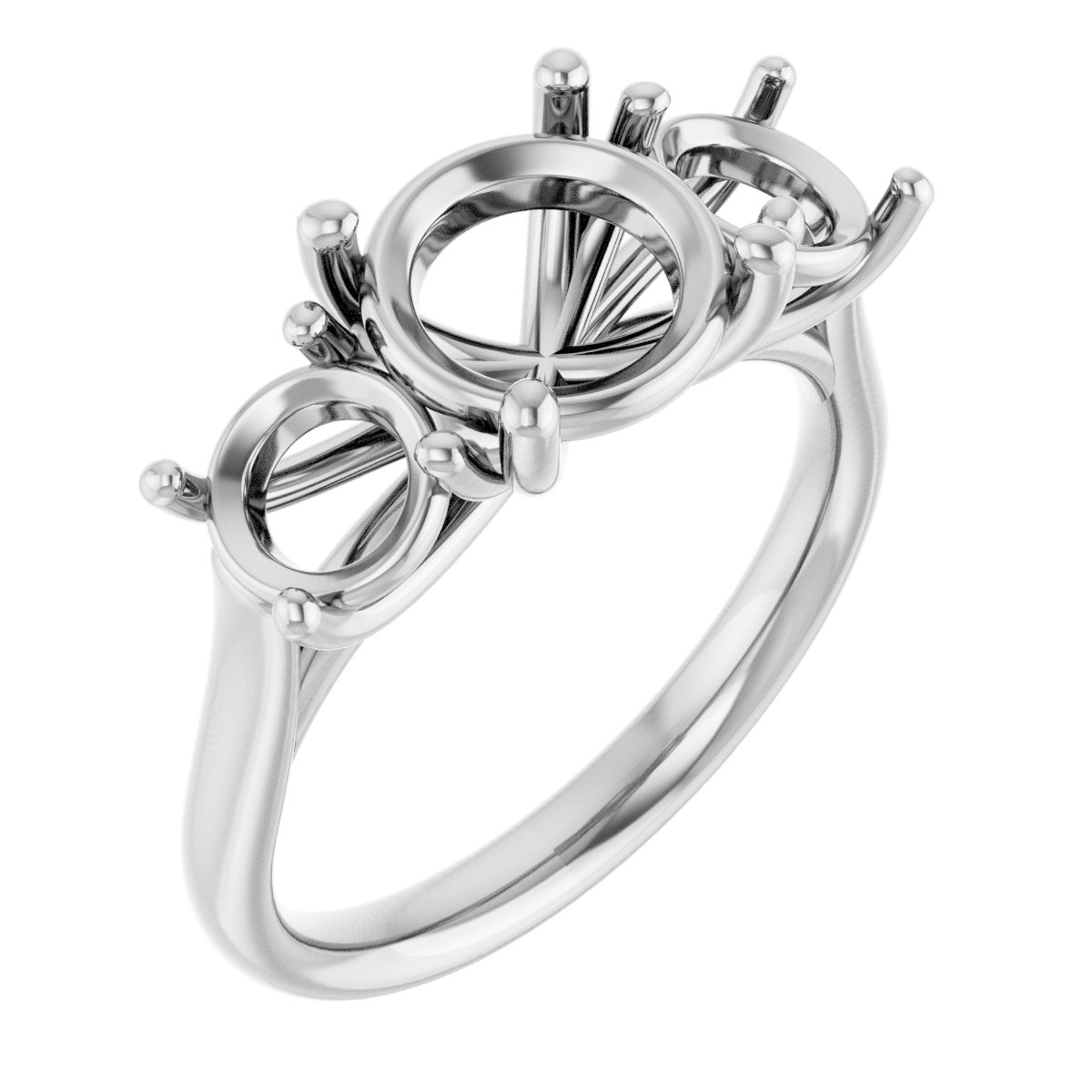 Three-Stone Engagement Ring