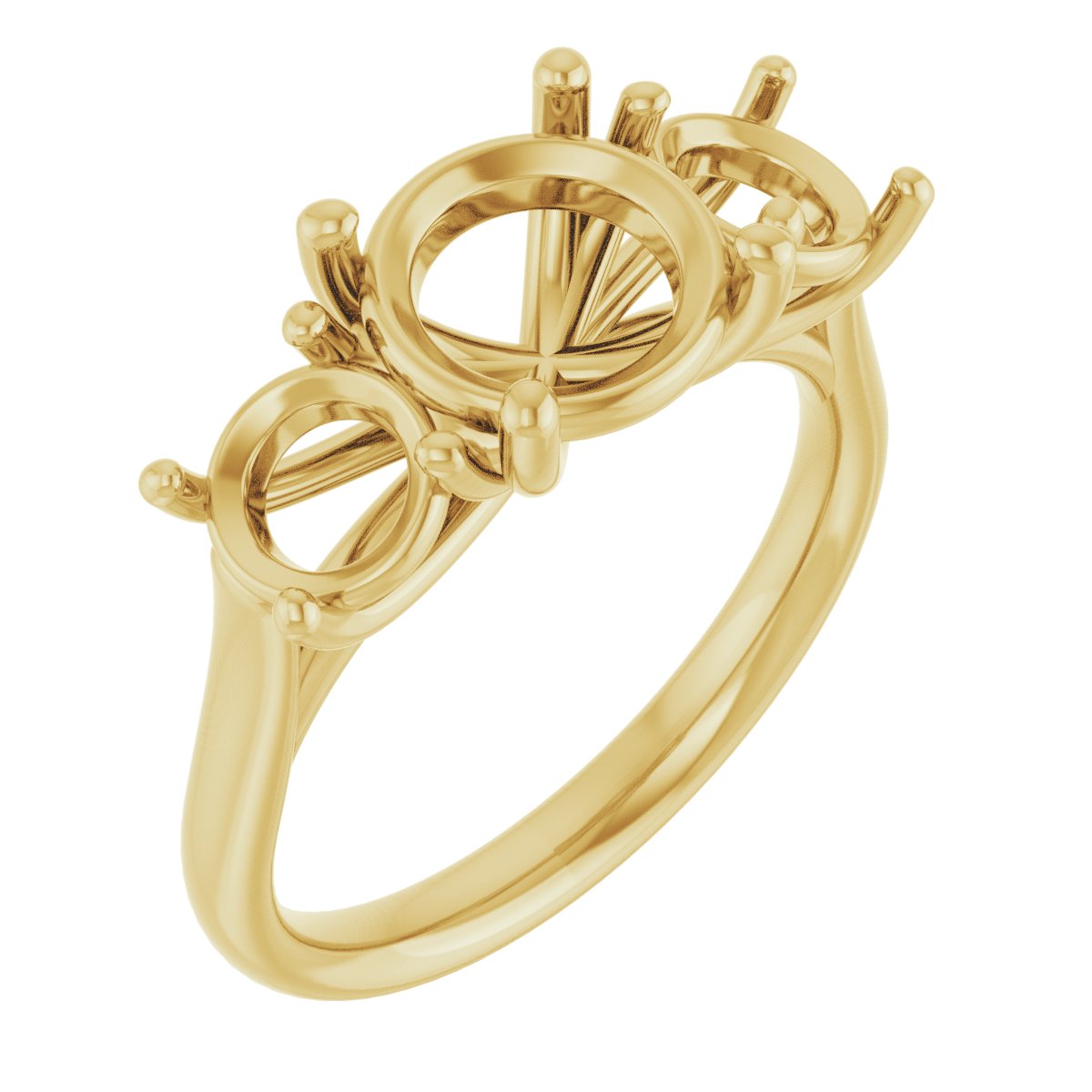 Three-Stone Engagement Ring