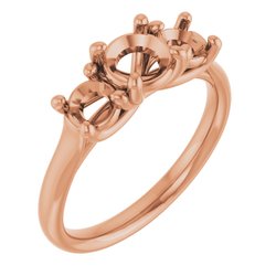 Three-Stone Engagement Ring 