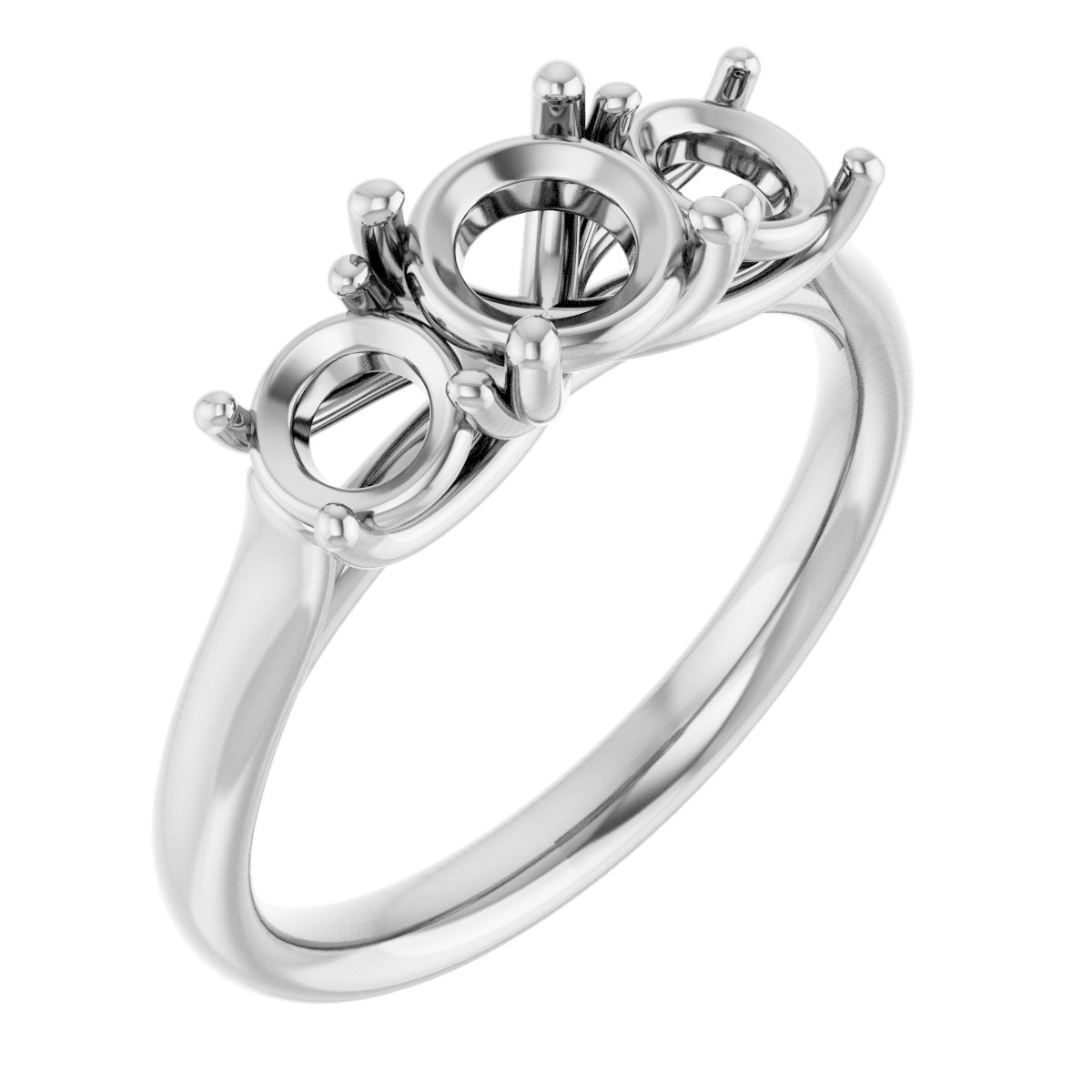 Three-Stone Engagement Ring