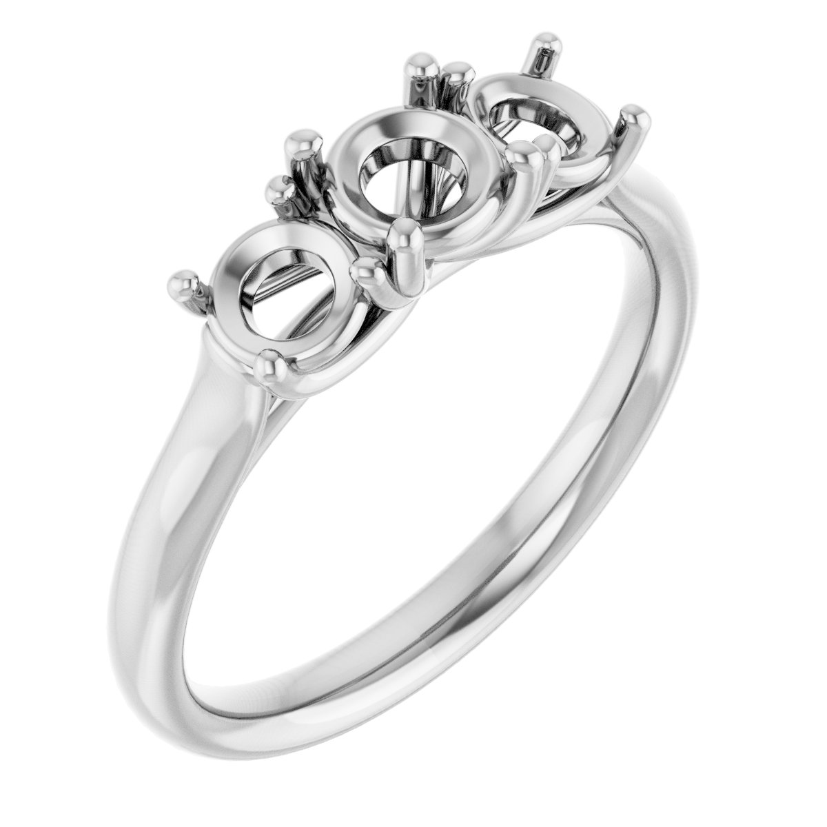 Three-Stone Engagement Ring