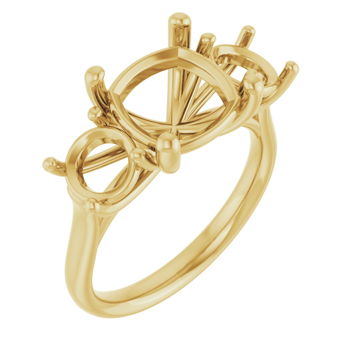 Three-Stone Engagement Ring