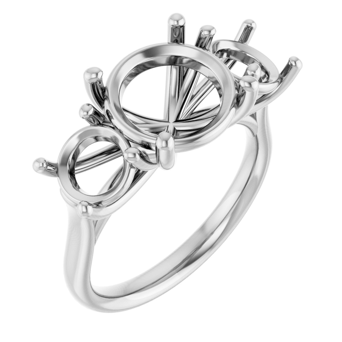 Three-Stone Engagement Ring