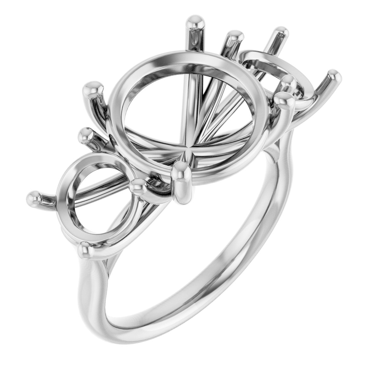 Three-Stone Engagement Ring