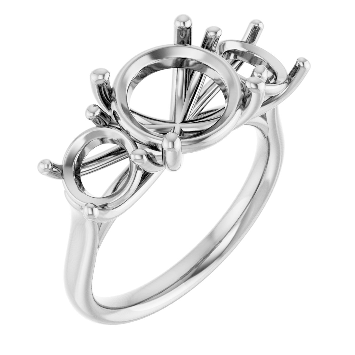 Three-Stone Engagement Ring