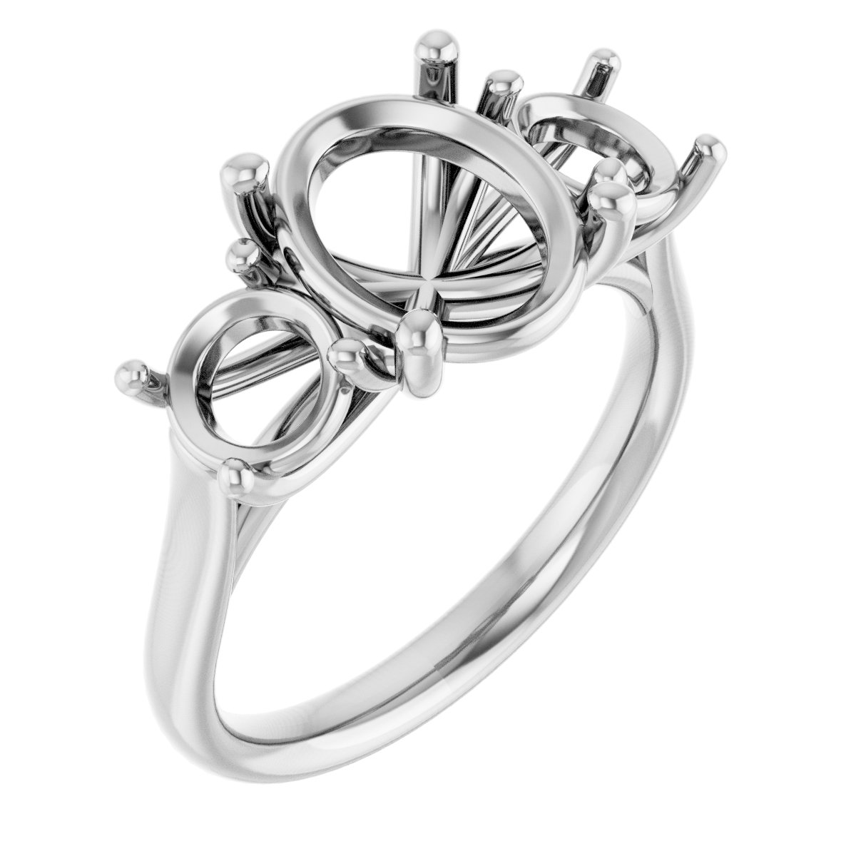 Three-Stone Engagement Ring