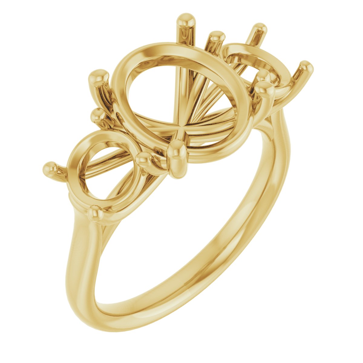 Three-Stone Engagement Ring