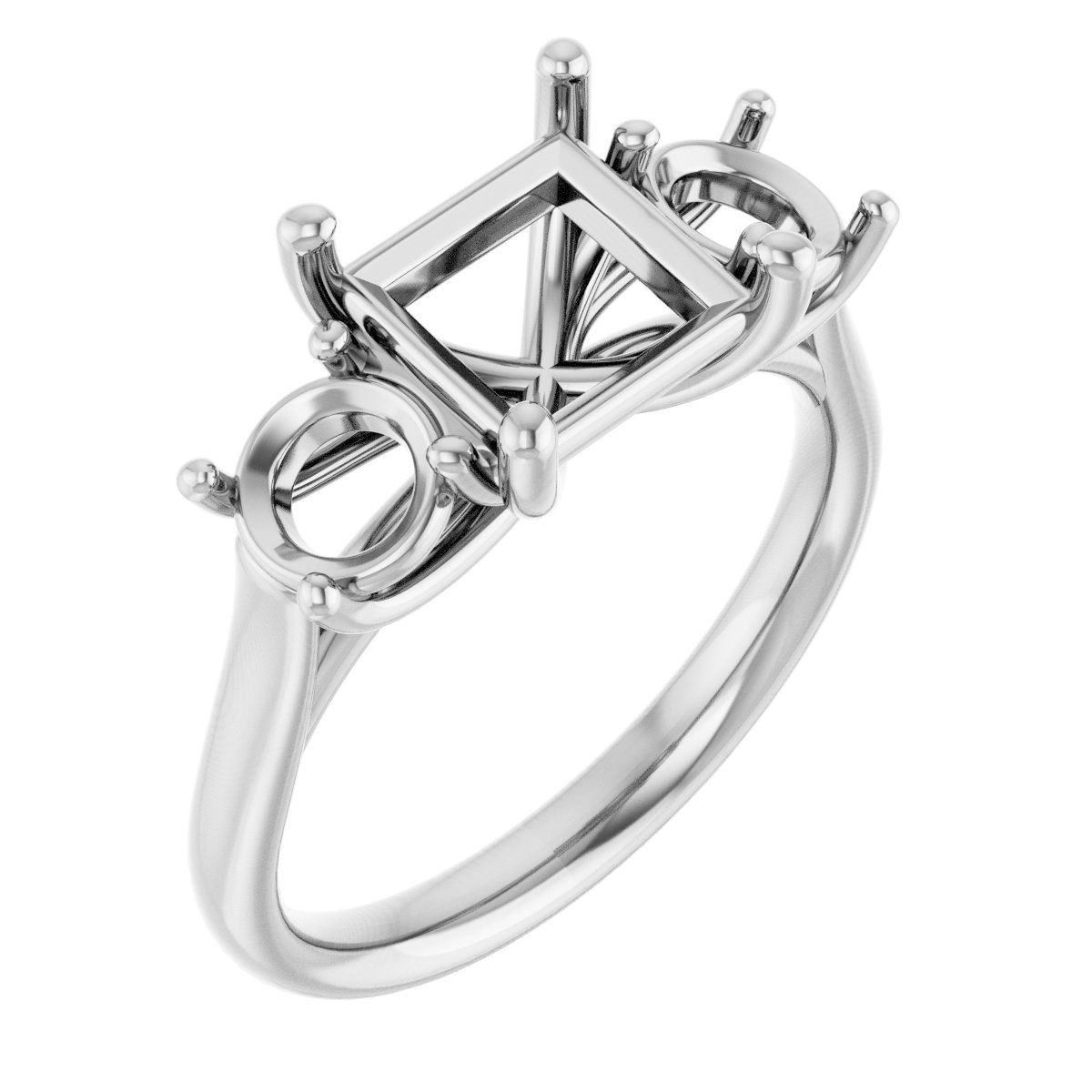 Three-Stone Engagement Ring
