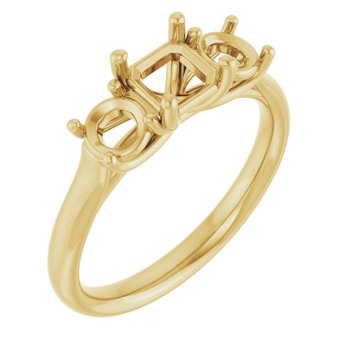 Three-Stone Engagement Ring