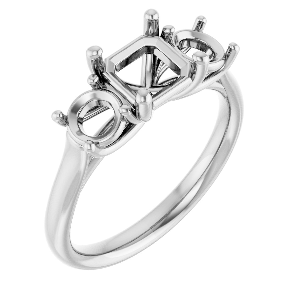 Three-Stone Engagement Ring