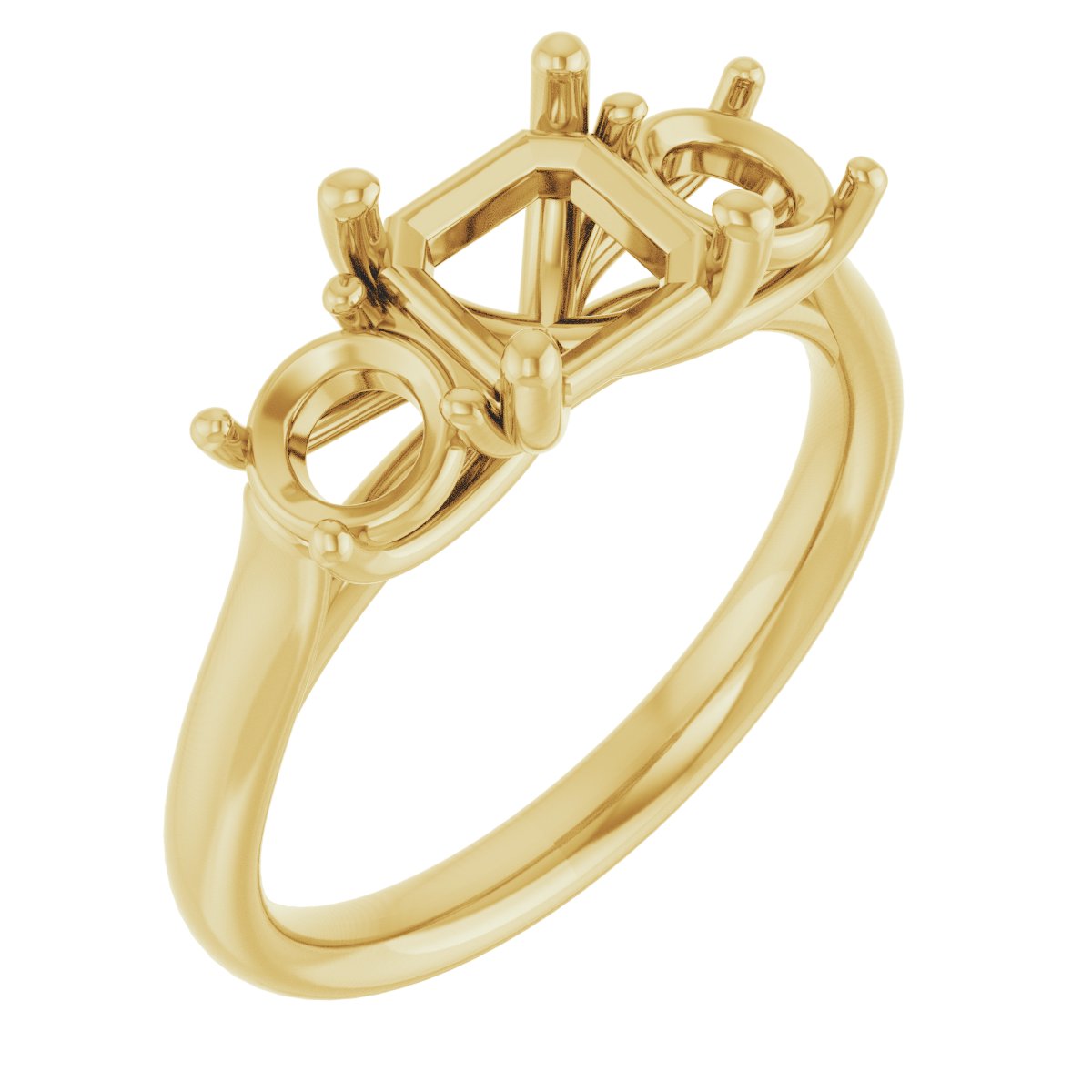 Three-Stone Engagement Ring