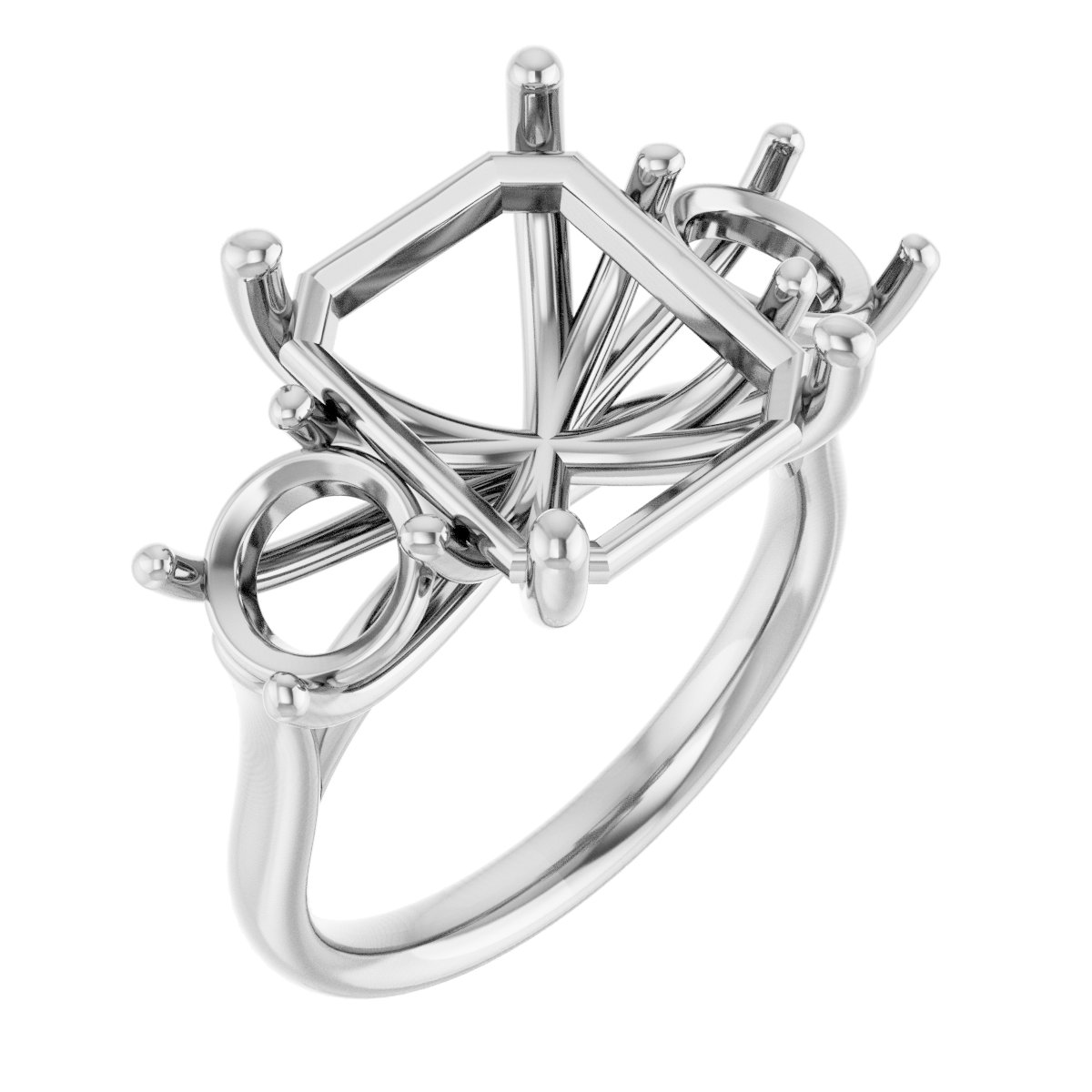 Three-Stone Engagement Ring