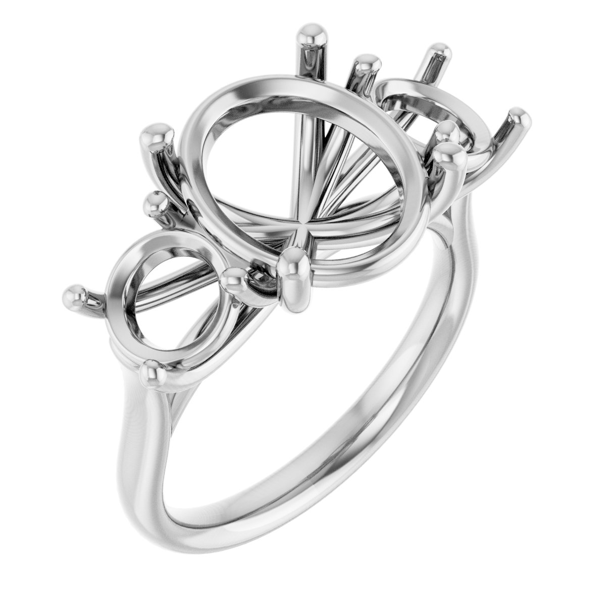 Three-Stone Engagement Ring