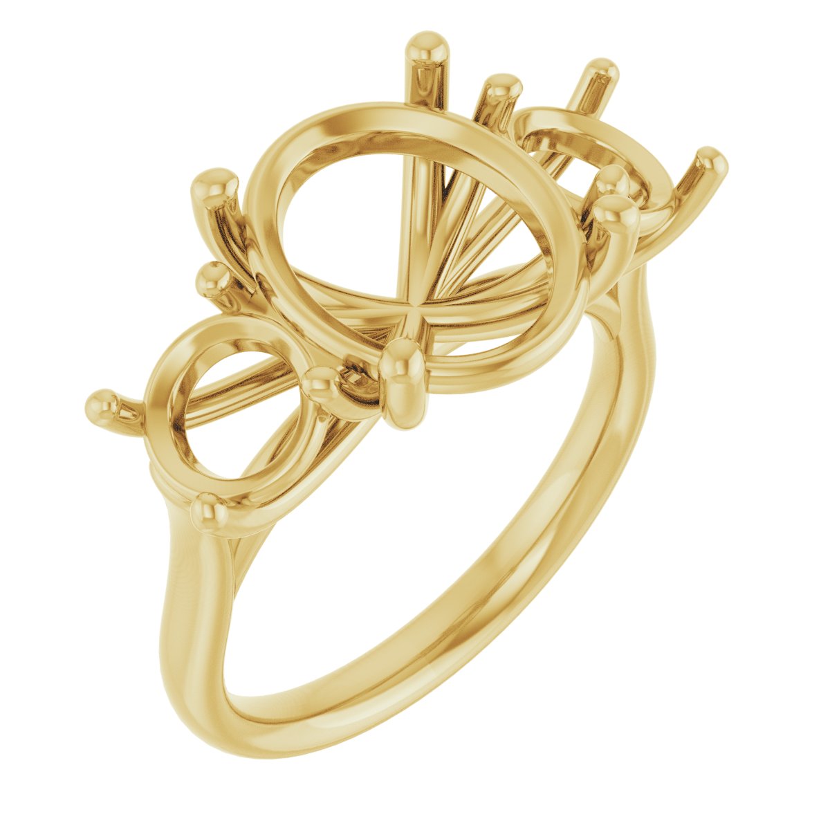 Three-Stone Engagement Ring