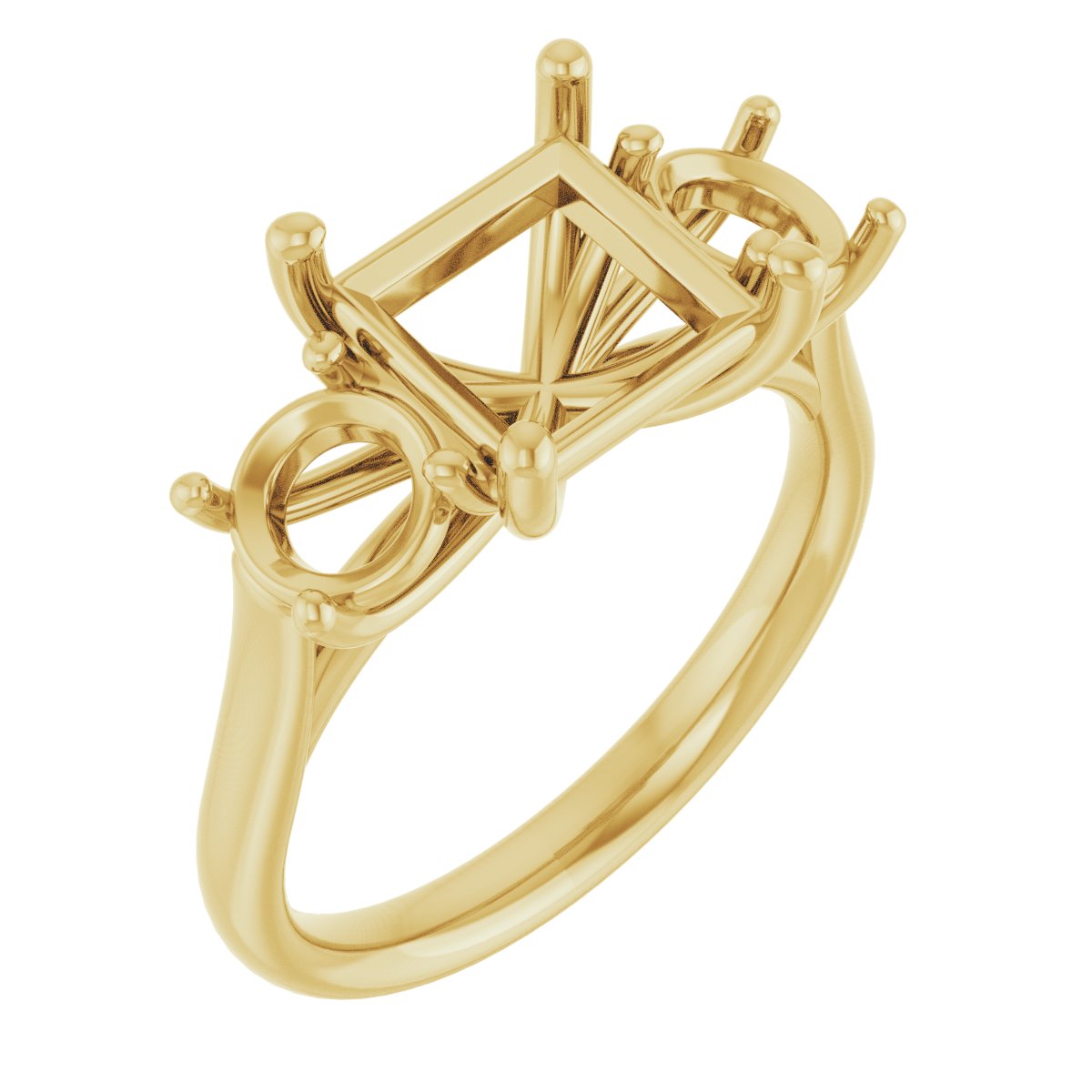 Three-Stone Engagement Ring