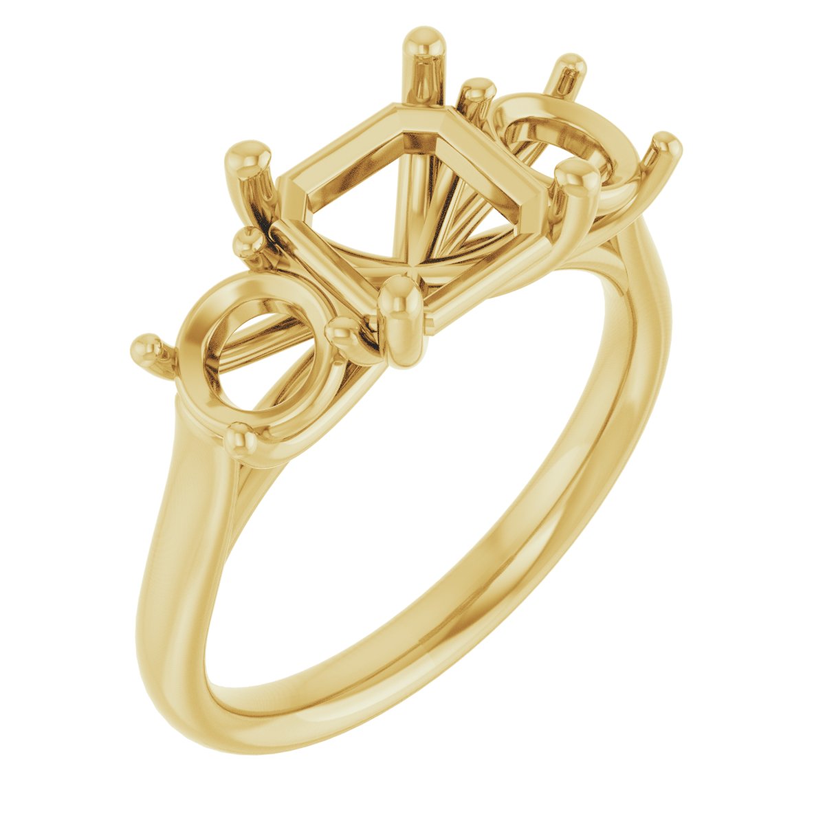 Three-Stone Engagement Ring