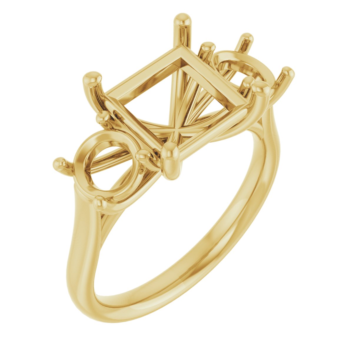 Three-Stone Engagement Ring