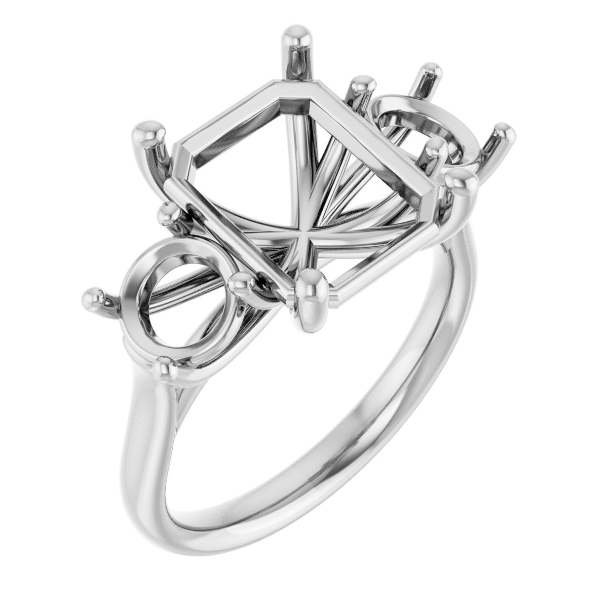 Three-Stone Engagement Ring