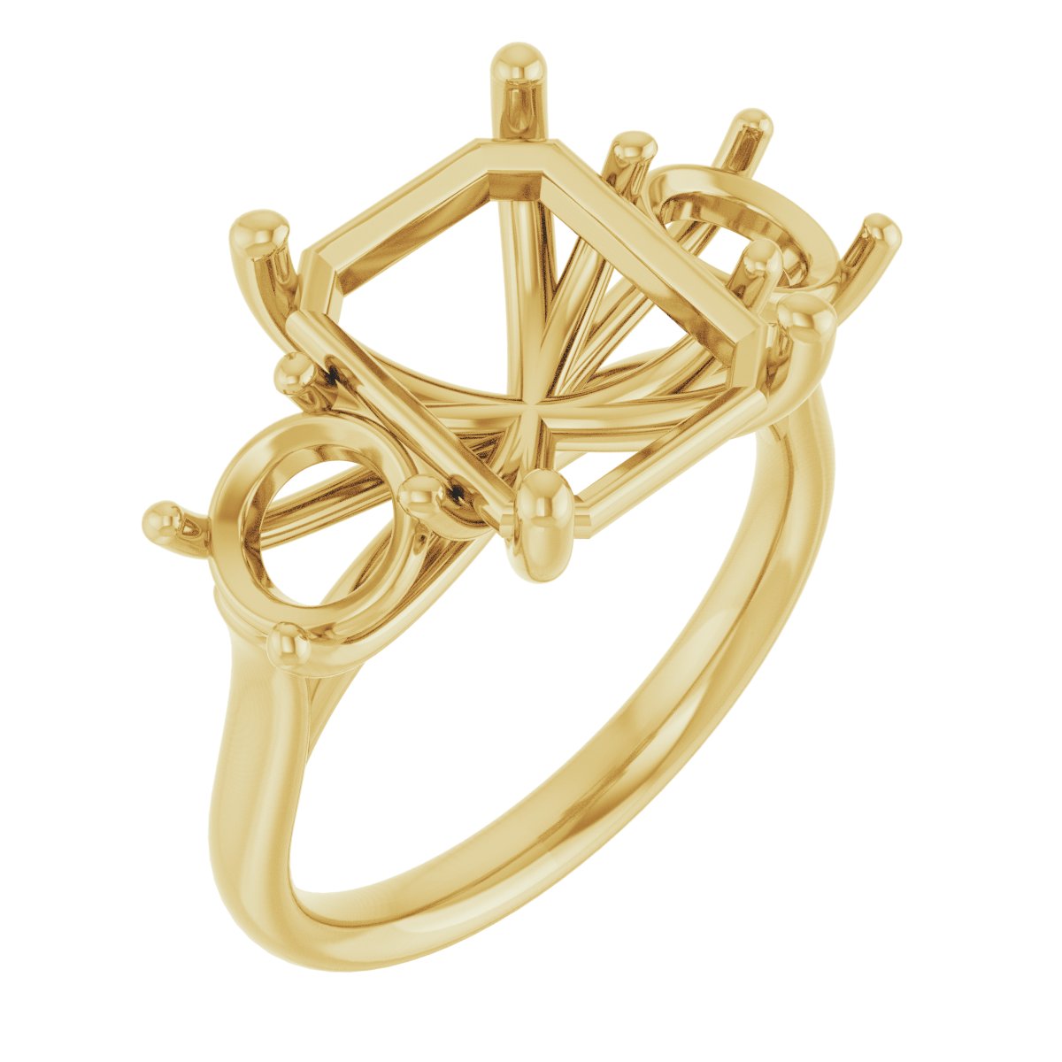 Three-Stone Engagement Ring