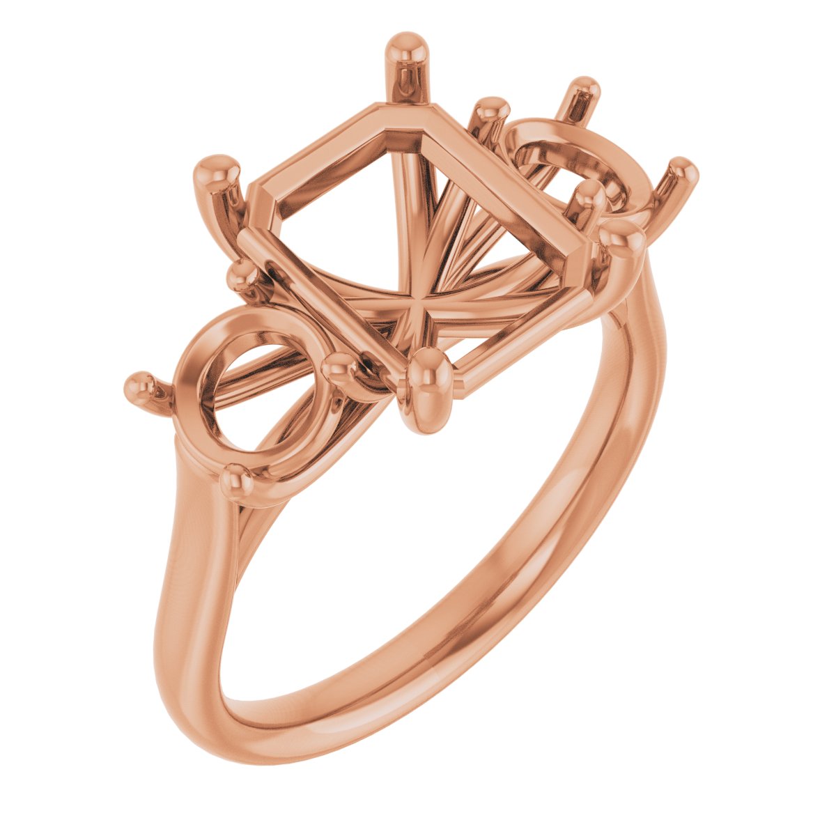 Three-Stone Engagement Ring