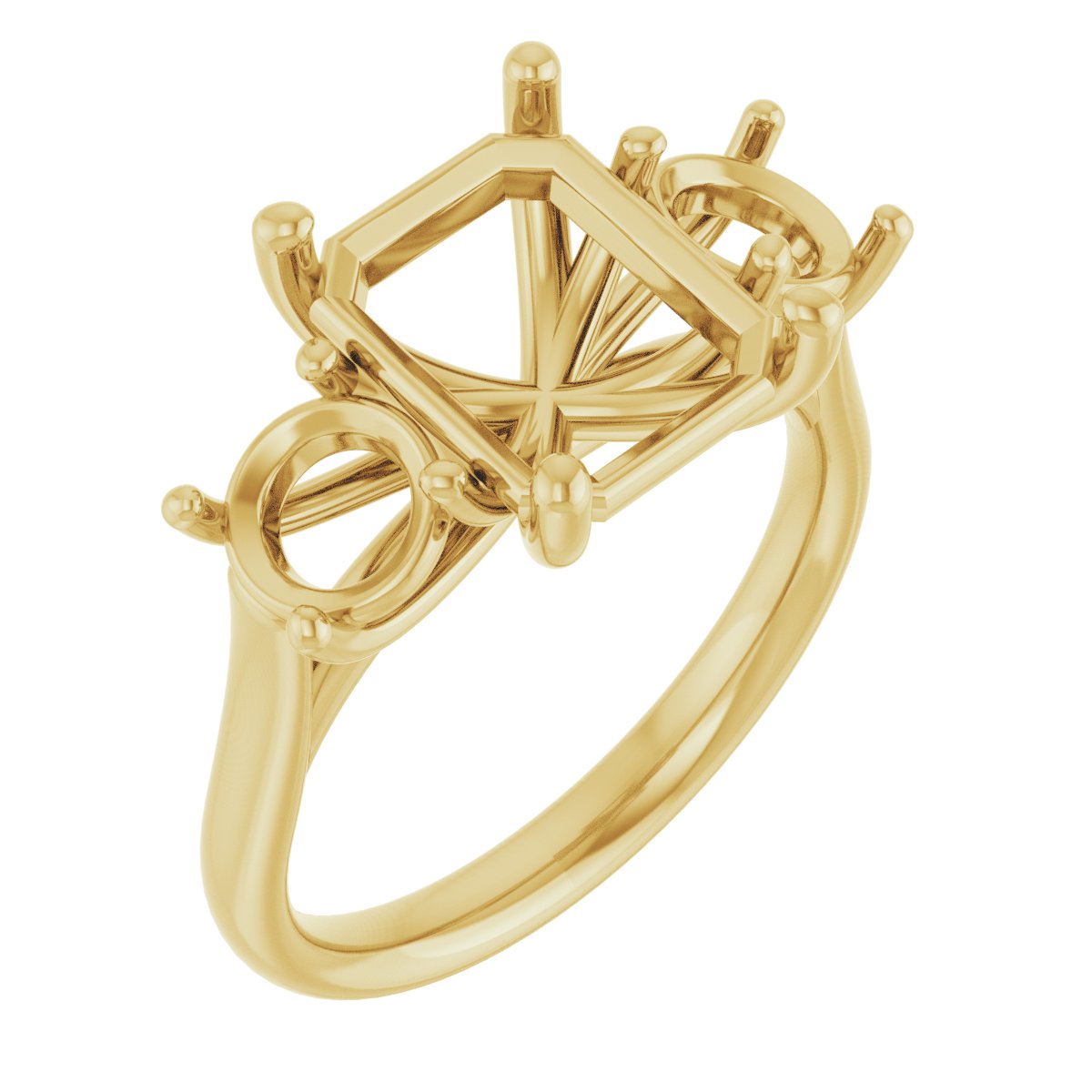 Three-Stone Engagement Ring
