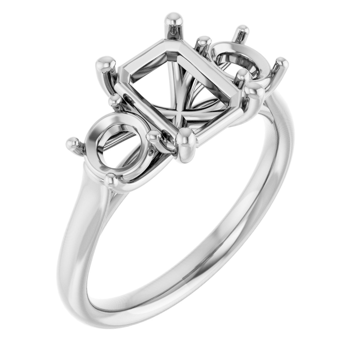 Three-Stone Engagement Ring