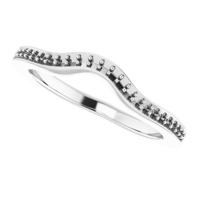 Band Mounting for 6 mm Asscher Ring view 5