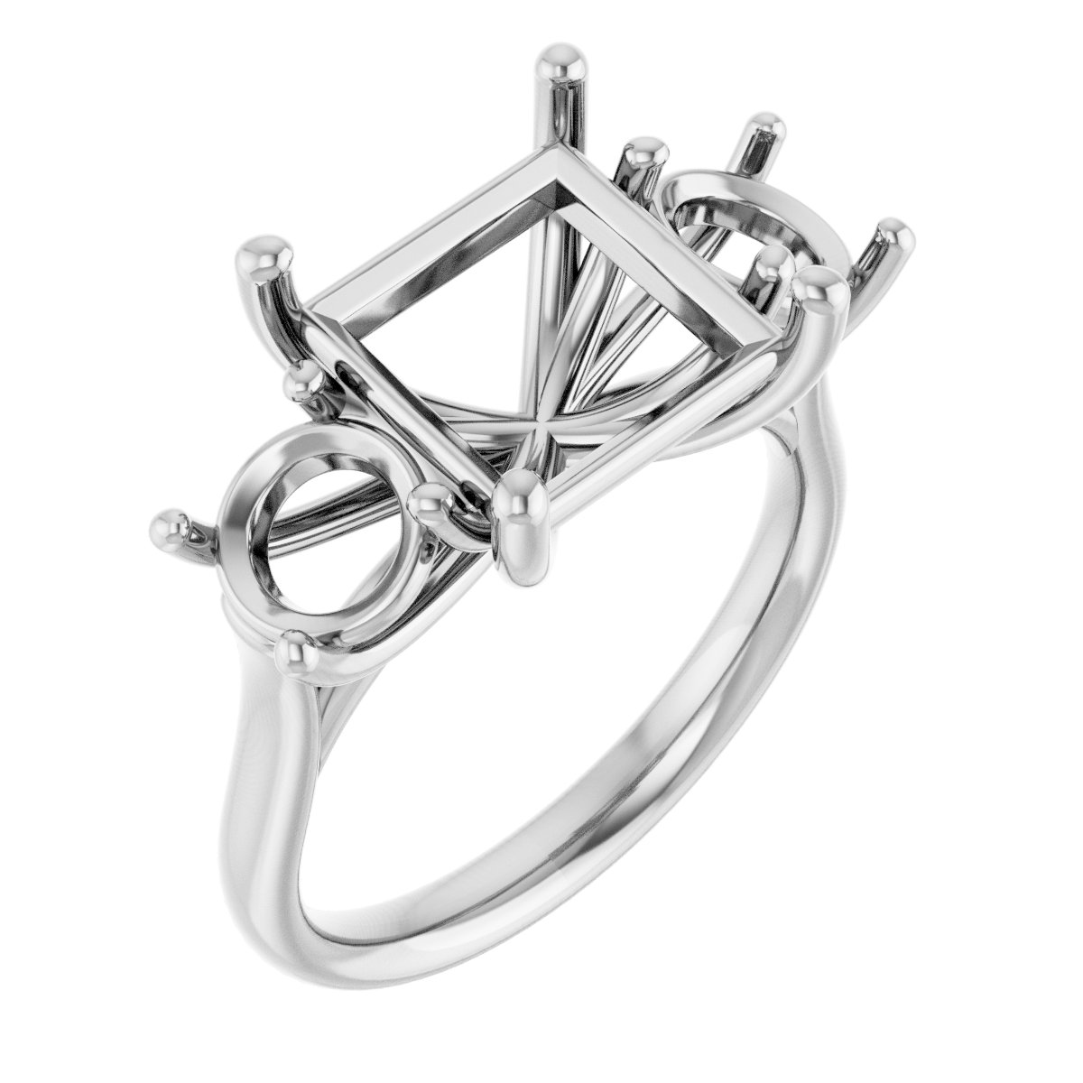 Three-Stone Engagement Ring