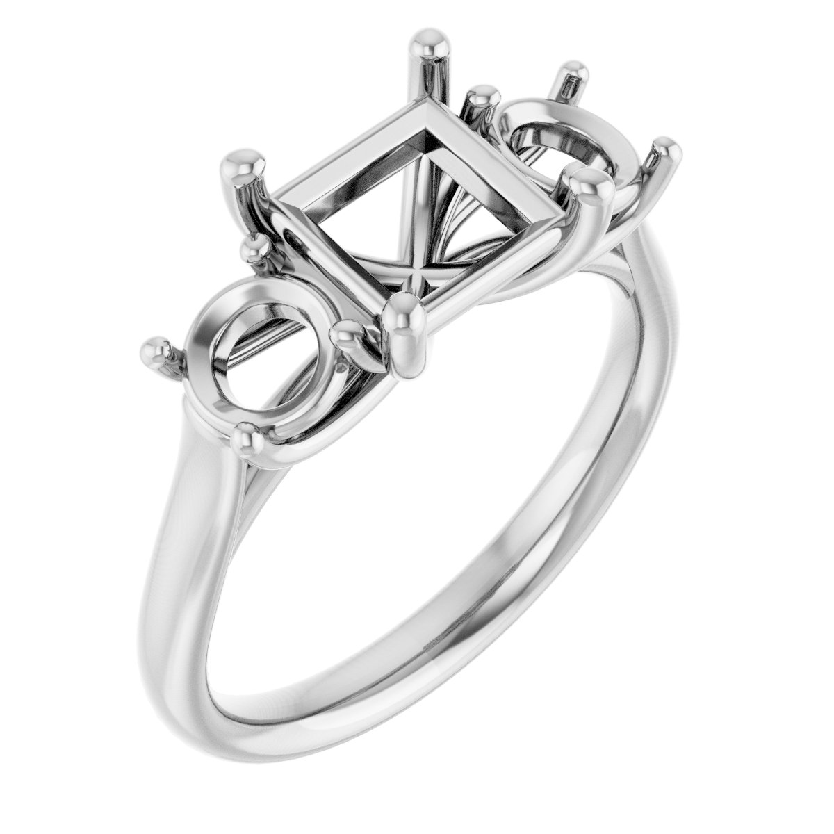 Three-Stone Engagement Ring