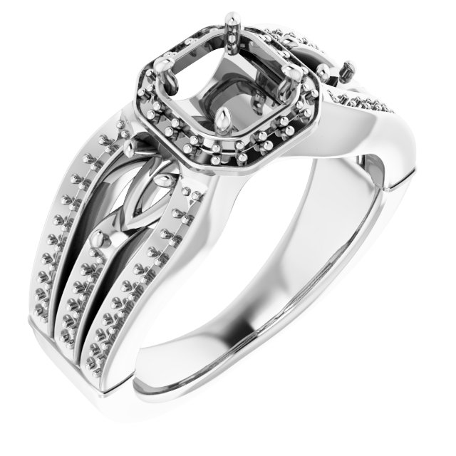 14k White Gold