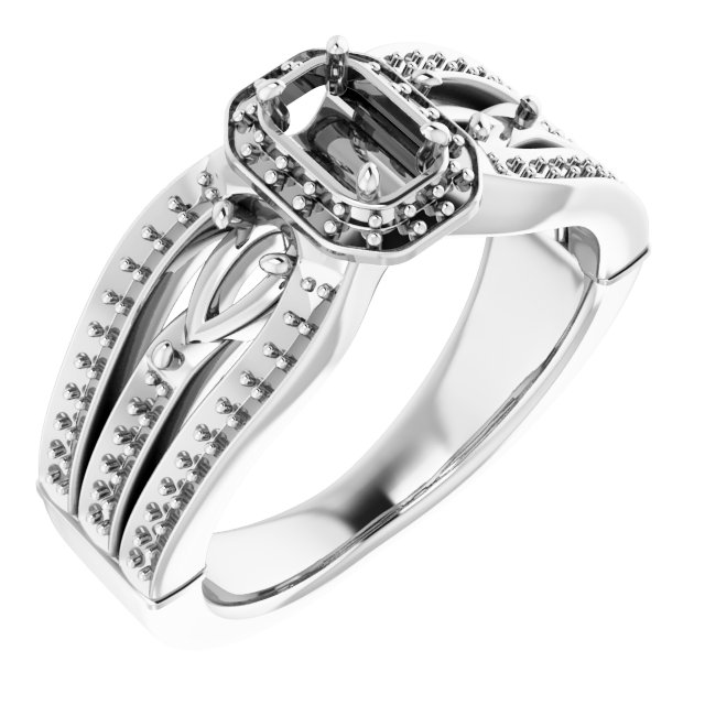 Halo-Style Engagement Ring