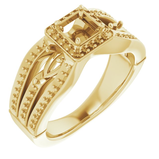 14k Yellow Gold