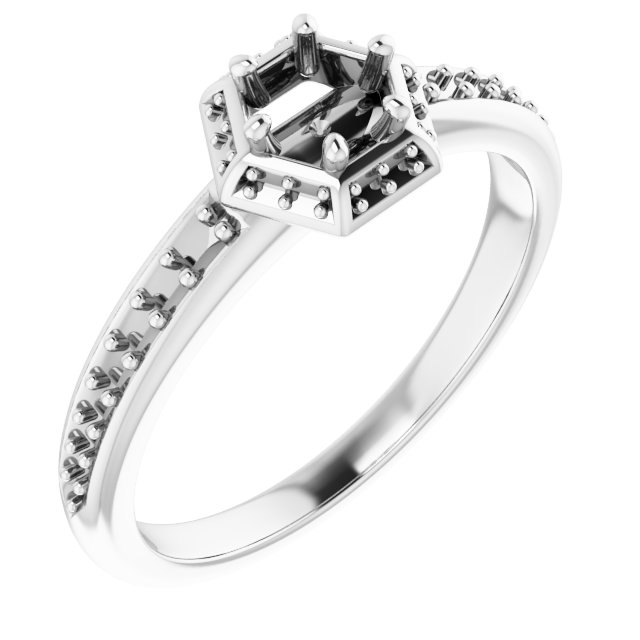 Halo-Style Engagement Ring
